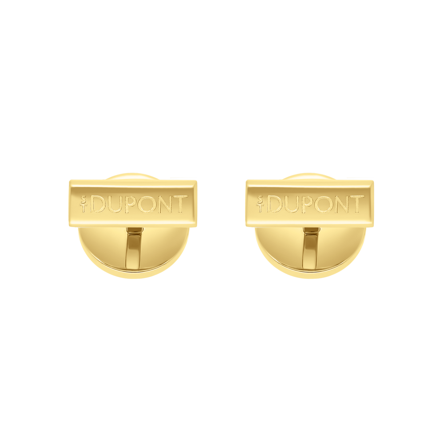 ST Dupont Accessories Cufflink Monogram, Ltd. Edt., Golden
