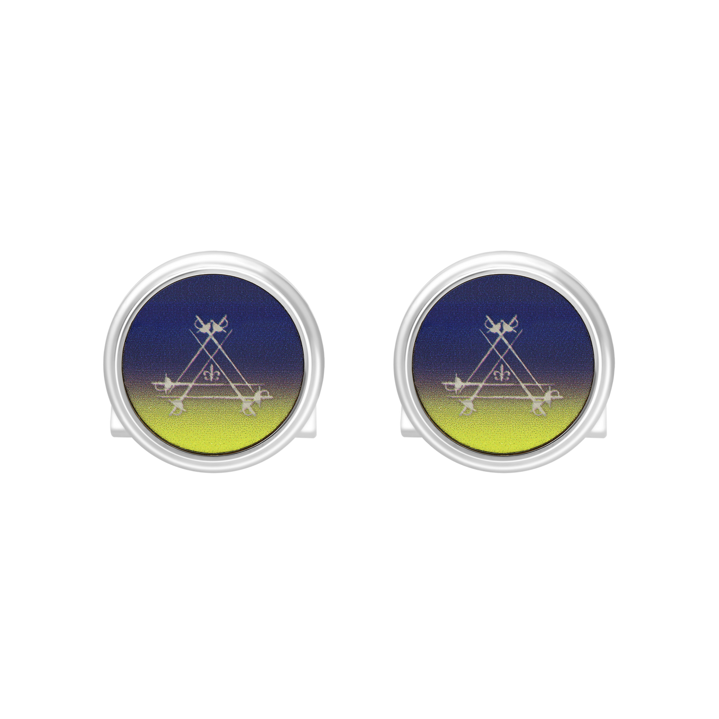ST Dupont Feuerzeug Manschettenknopf Cufflinks, Ltd. Edt., Dark-blue