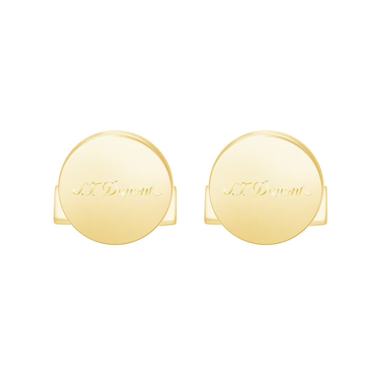 ST Dupont Accessories Manschettenknopf Cufflinks, Golden