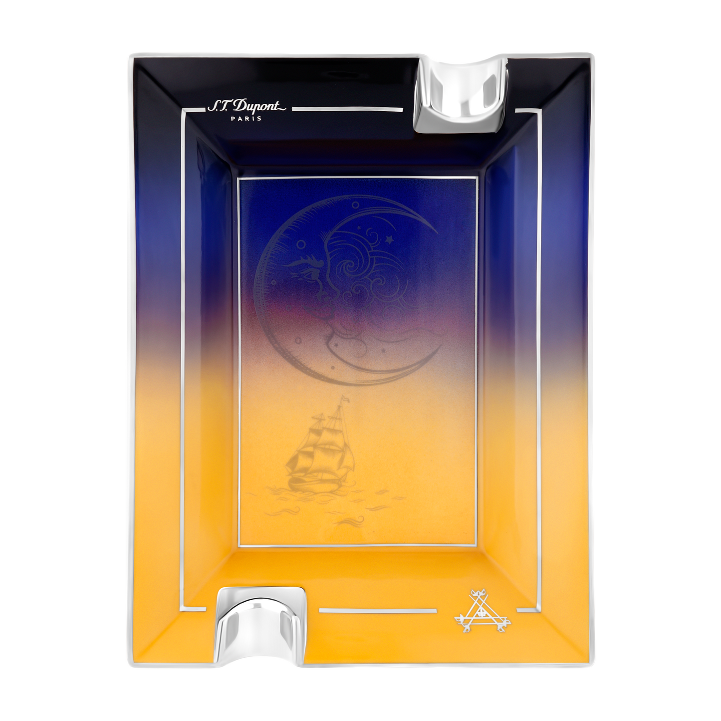 ST Dupont Accessories Aschenbecher Montecristo Nuit, Ltd. Edt., Dark-blue