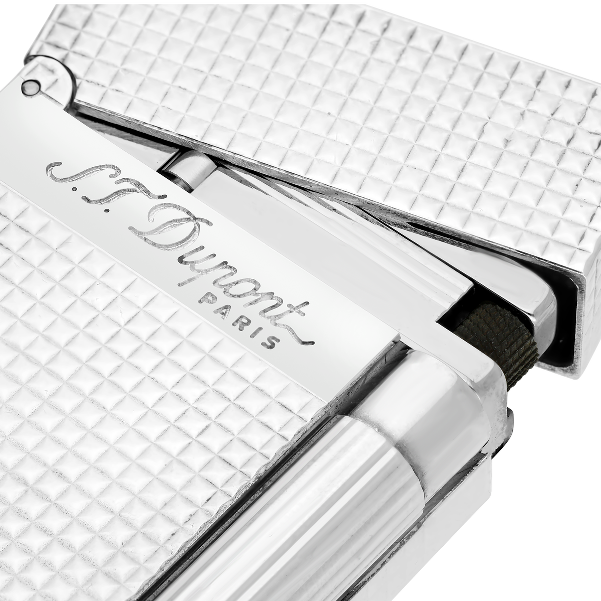 ST Dupont Feuerzeug Ligne 2 Ligne 2, Palladium, Ltd. Edt., Silver