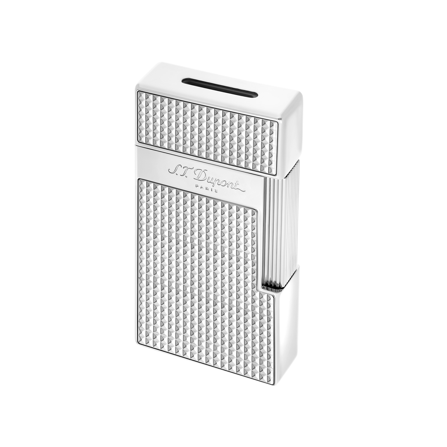 ST Dupont Feuerzeug Biggy Palladium, Silver