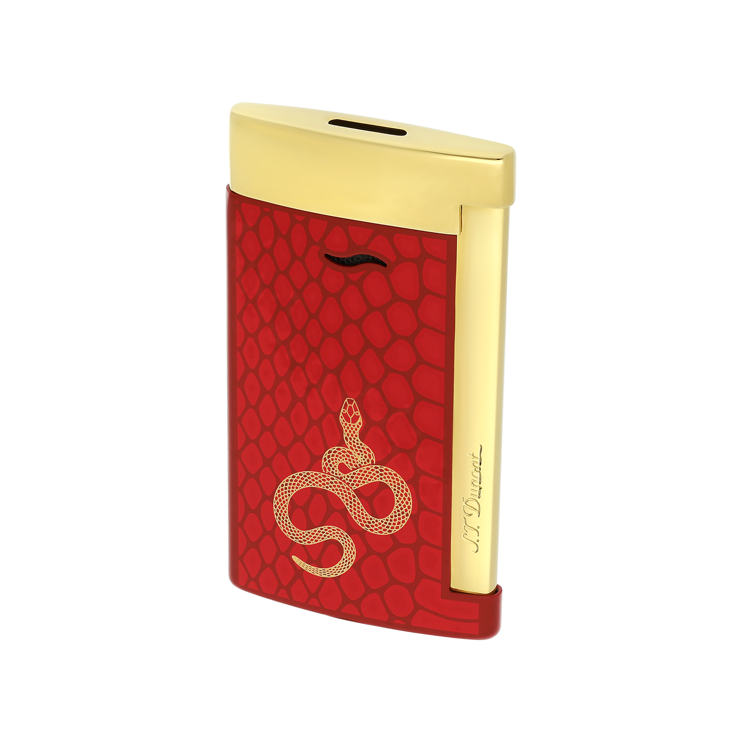 ST Dupont Lighter Slim 7 Snake, Red