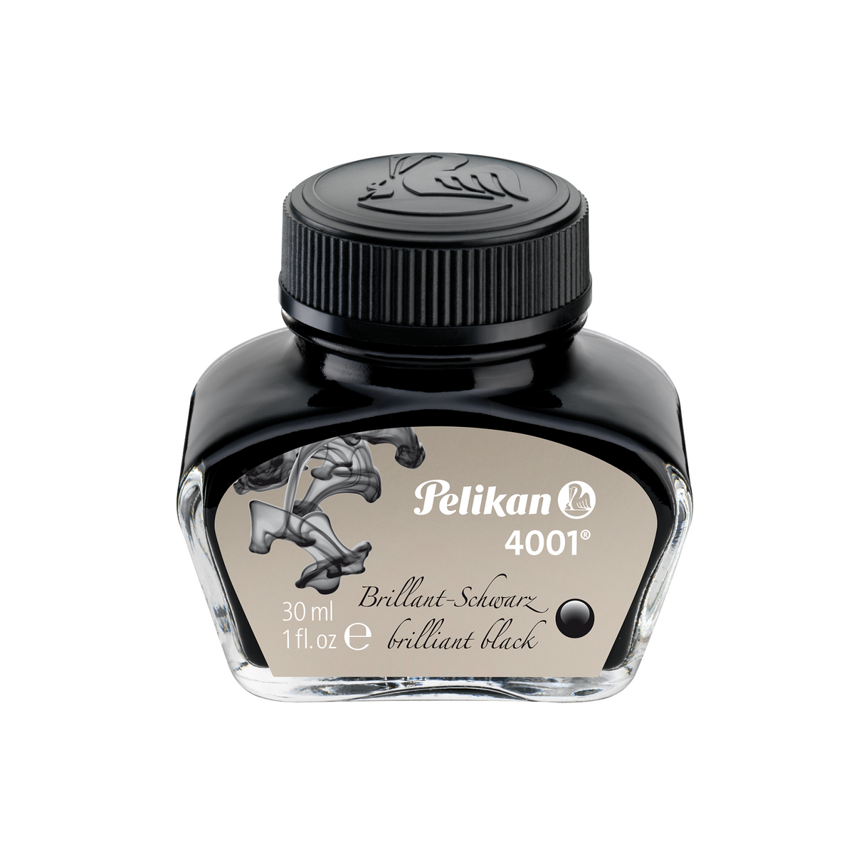Pelikan Tinte, 4001, Brillant-Schwarz, 30 ml