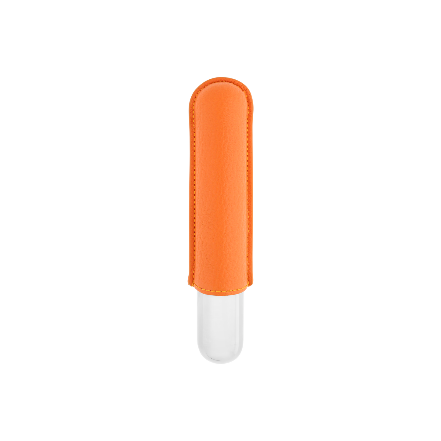ST Dupont Accessoires - Cigar Zigarren Etui Chrom, Orange