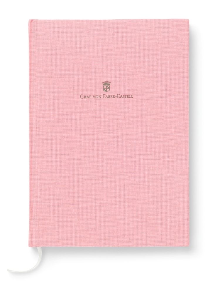 Graf von Faber-Castell, Stylo-plume Guilloche, Plume 18 carats, Rose Blush, Coffret cadeau