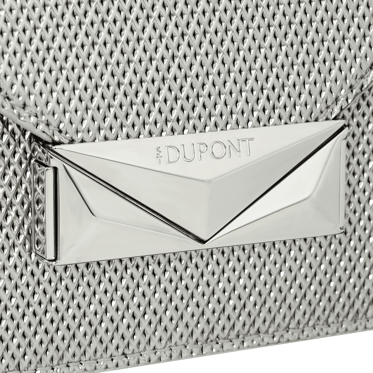 ST Dupont Leather goods Apex Silver