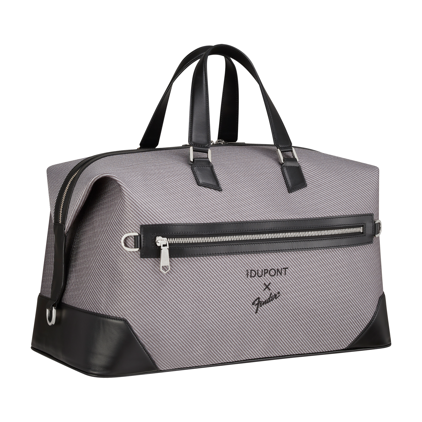 ST Dupont Leather goods Travel Bag Ltd. Edt., Grey