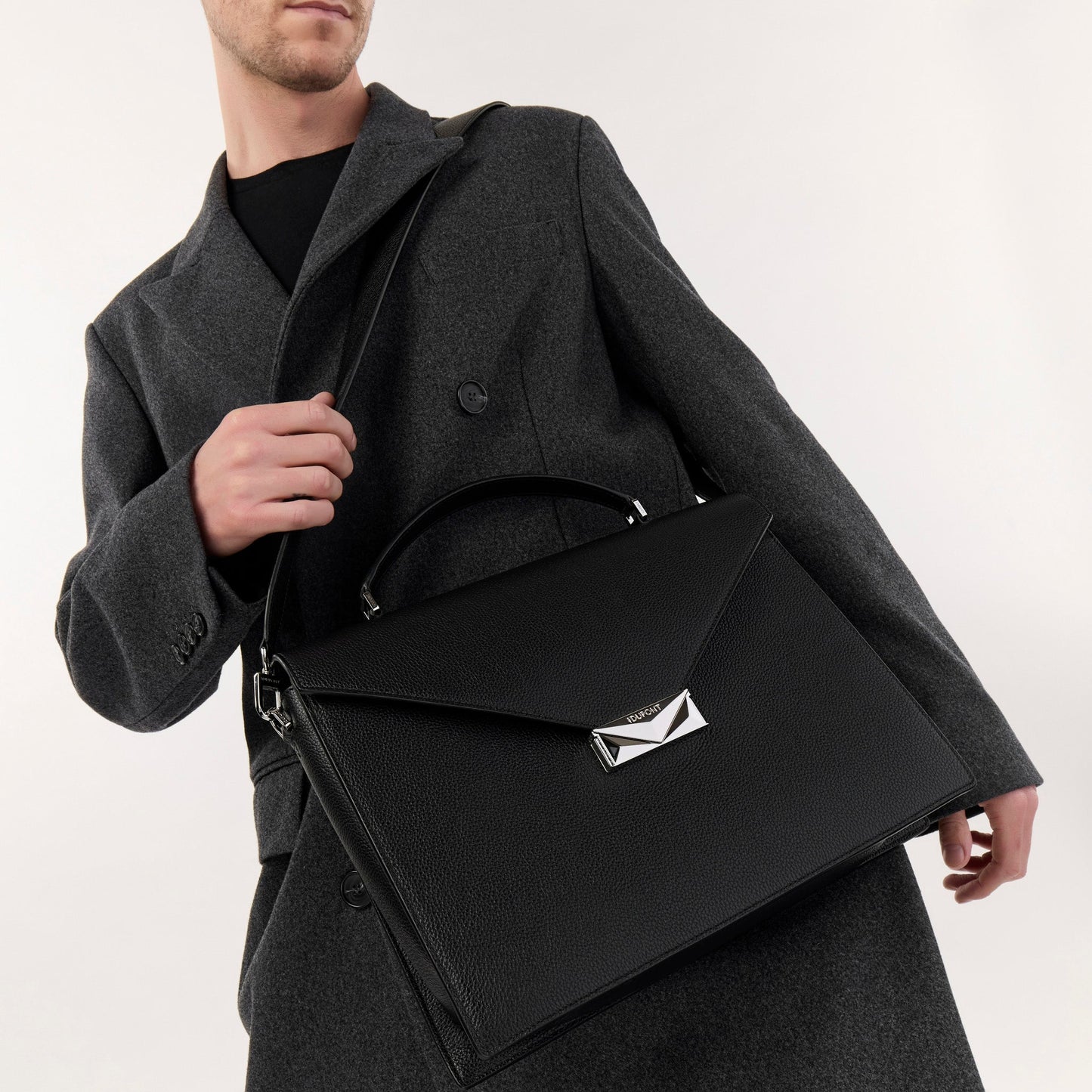 ST Dupont Leather goods Classic Black