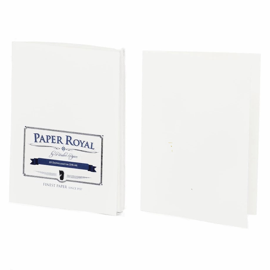 Rössler, Cartes postales Paper Royal, A6 chamois vergé Cartes HD