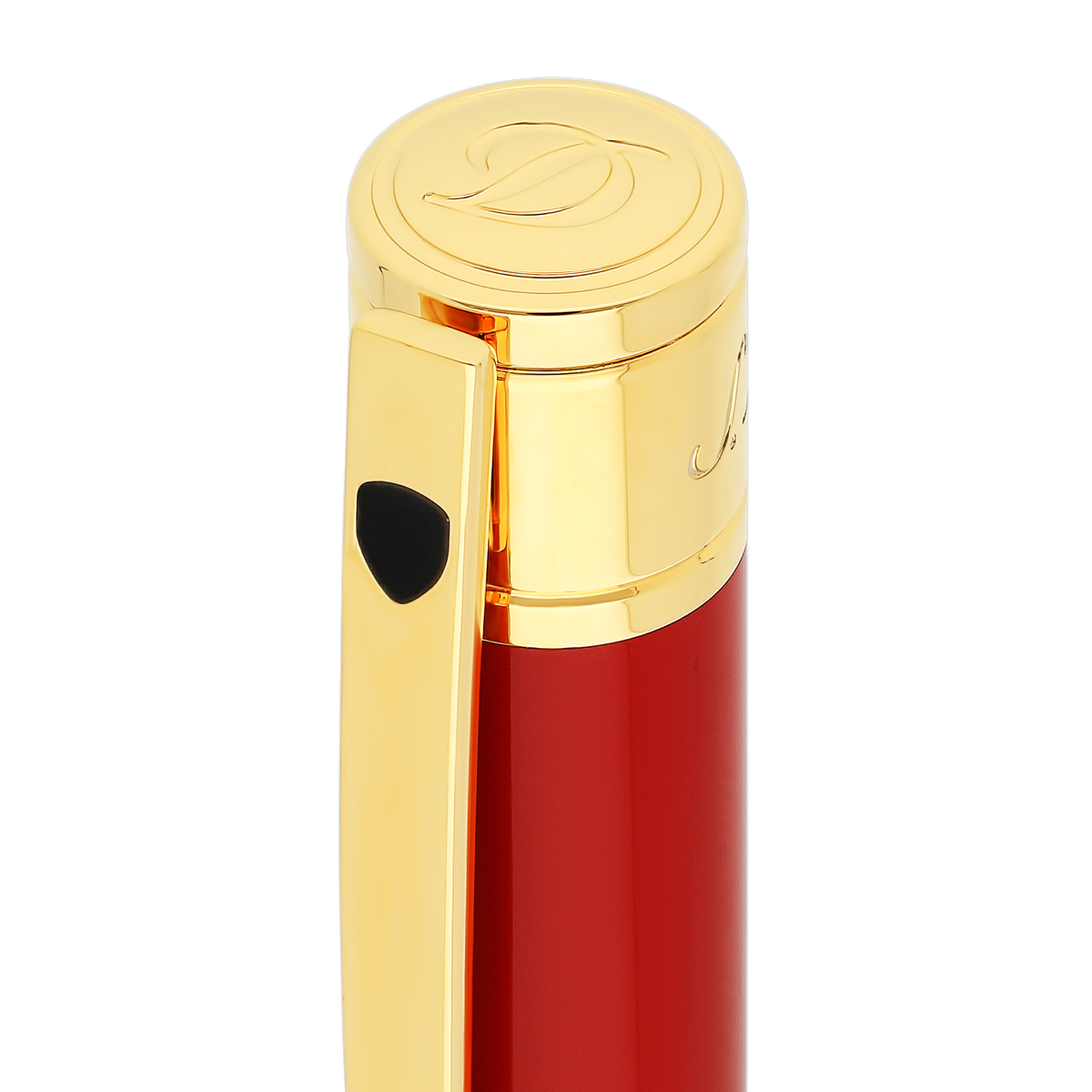 ST Dupont Kugelschreiber D Initial Dragon, Ltd. Edt., Burgundy