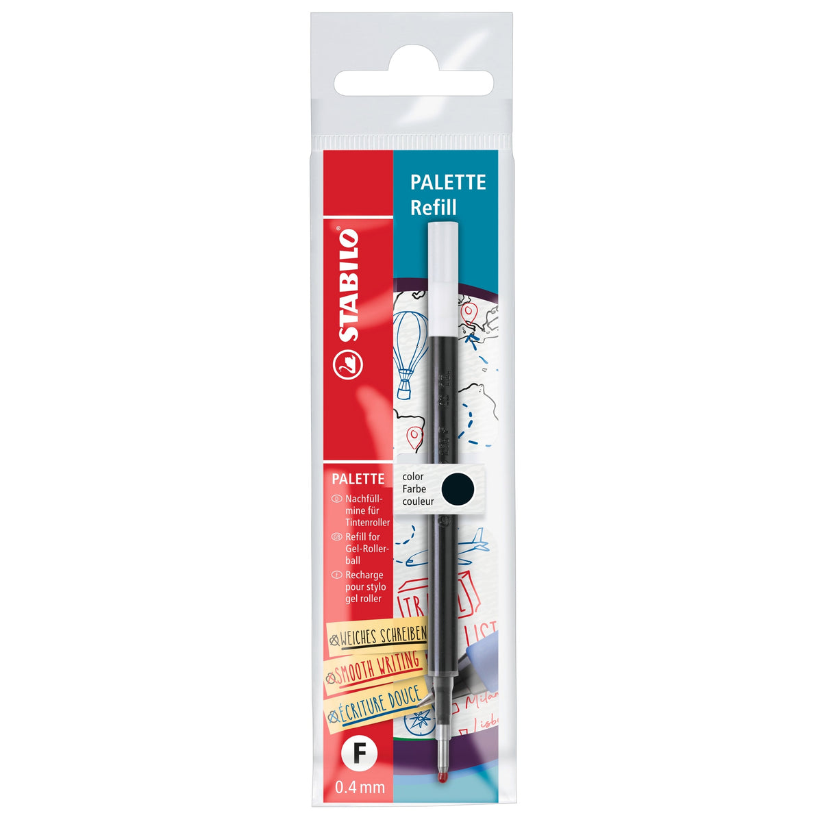 STABILO Palette refill F schwarz ECO- Pack – Ansicht 1