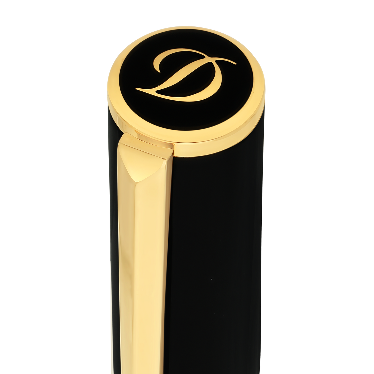 ST Dupont Fountain Pen Initial D Initial, Ltd. Edt., Golden