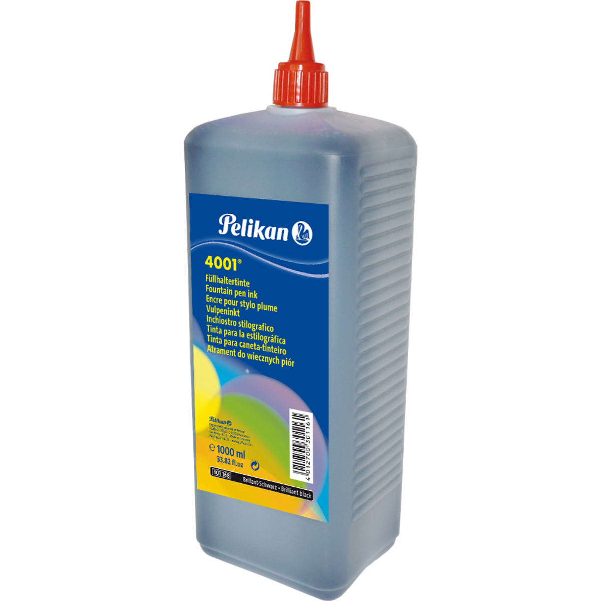 Pelikan Tinte 4001, Brillant-Schwarz, 1000 ml