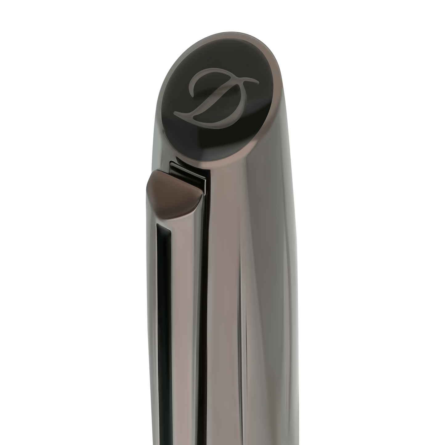 ST Dupont Tintenroller Defi Milenium Defi, Chrom, Gunmetal