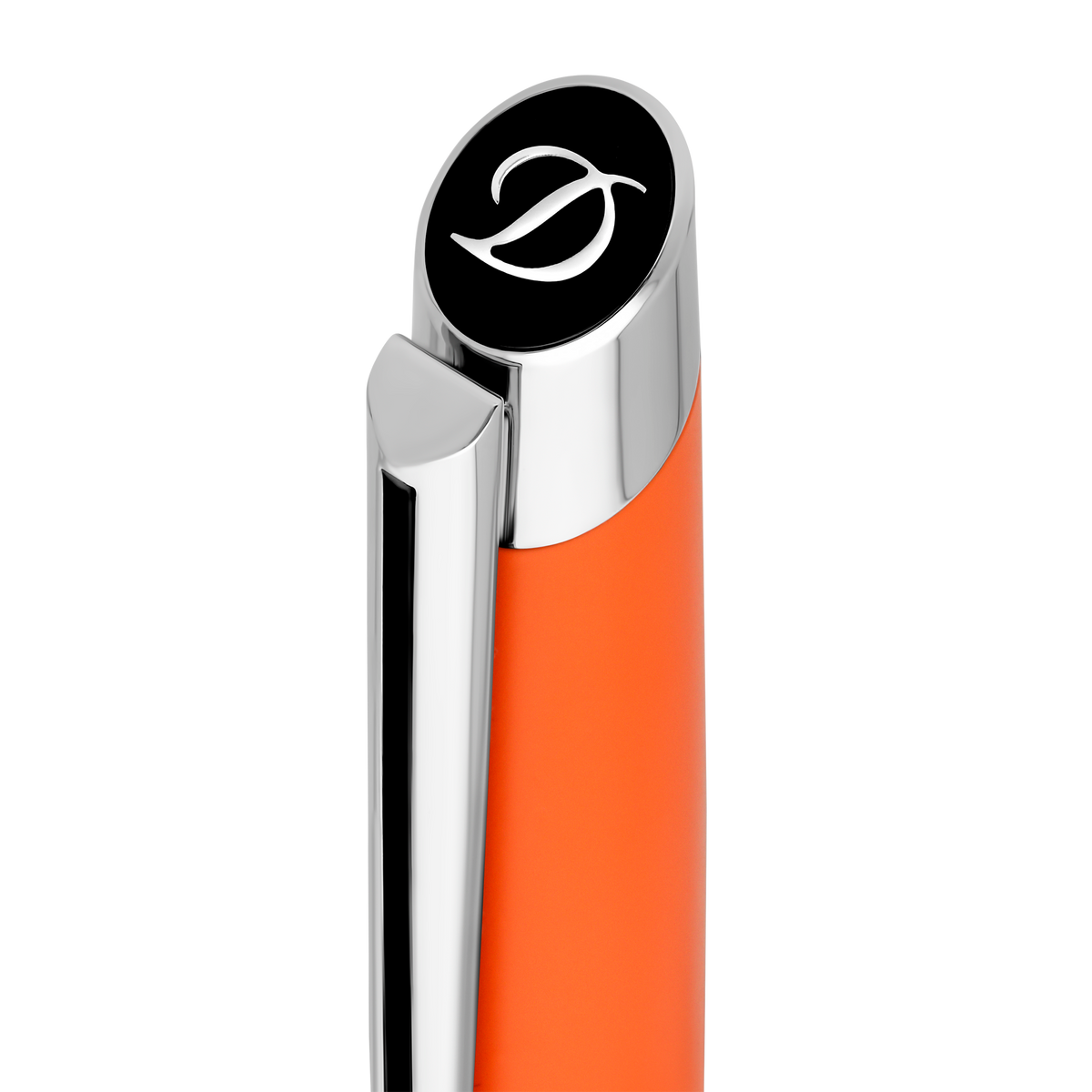 ST Dupont Kugelschreiber Defi Milenium Defi, Palladium, Orange