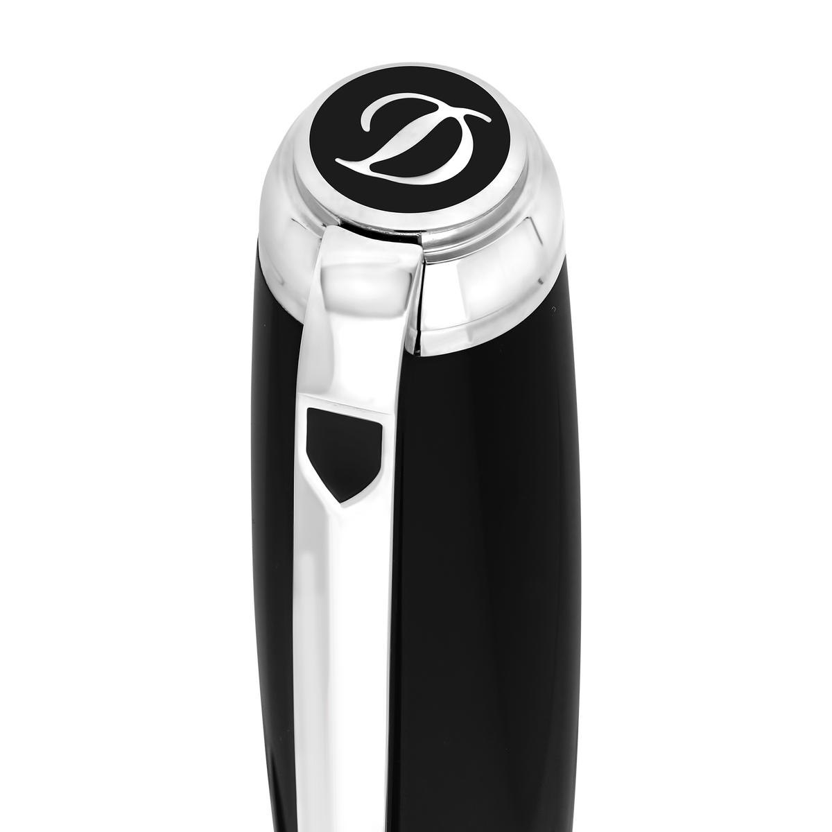 ST Dupont Tintenroller Line D Line D, Palladium, Ltd. Edt., Blau