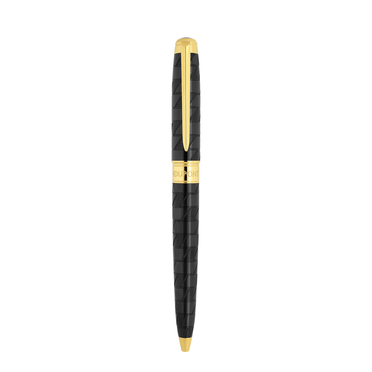ST Dupont Ballpoint Pen Line D Eternity Monogram, Ltd. Edt., Black