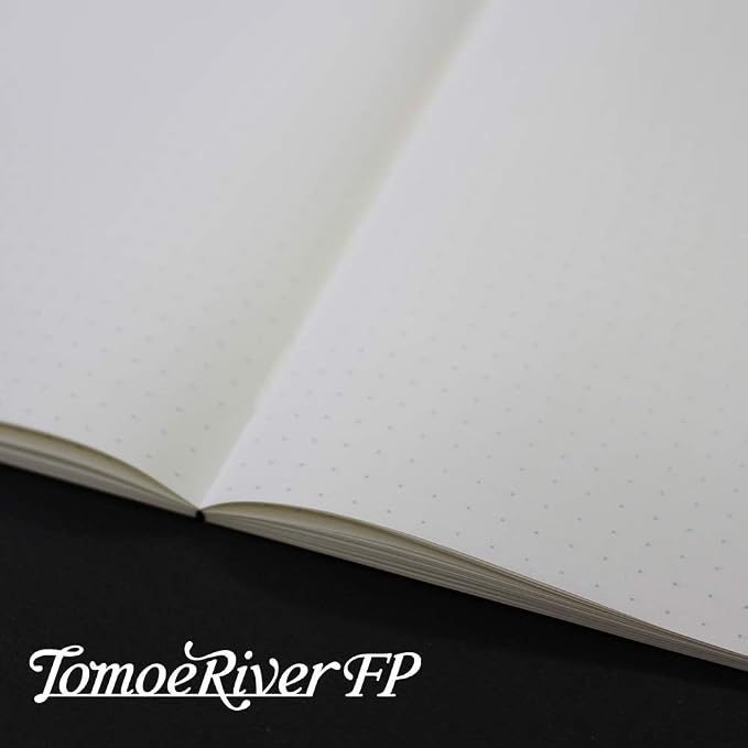 Tomoe River, carnet de papier pour stylo-plume, A6 pointillé crème, noir