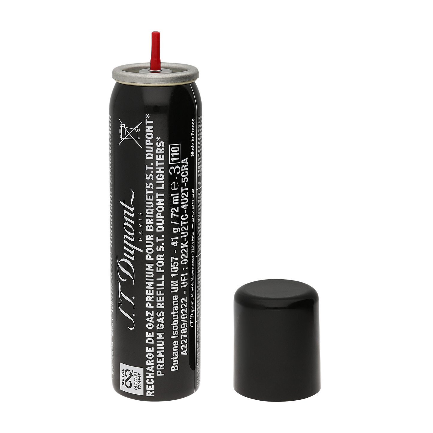 ST Dupont Refills Gas Refill Ltd. Edt., Black
