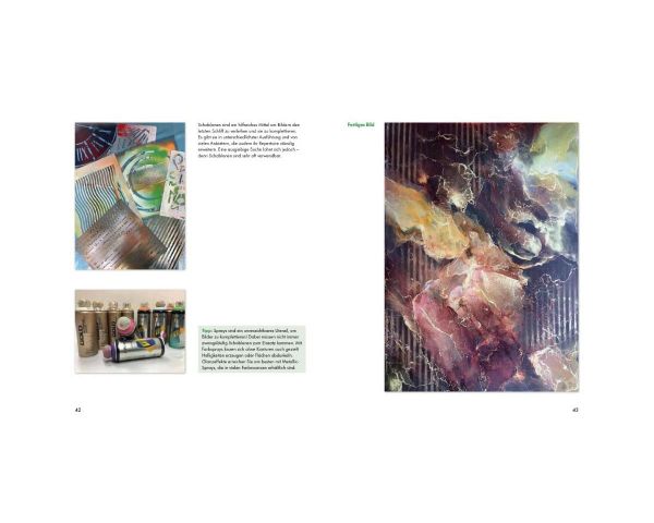 Christophorus Book Painting with Alcohol Ink - Basics Techniques Motifs Step by Step Paperback
