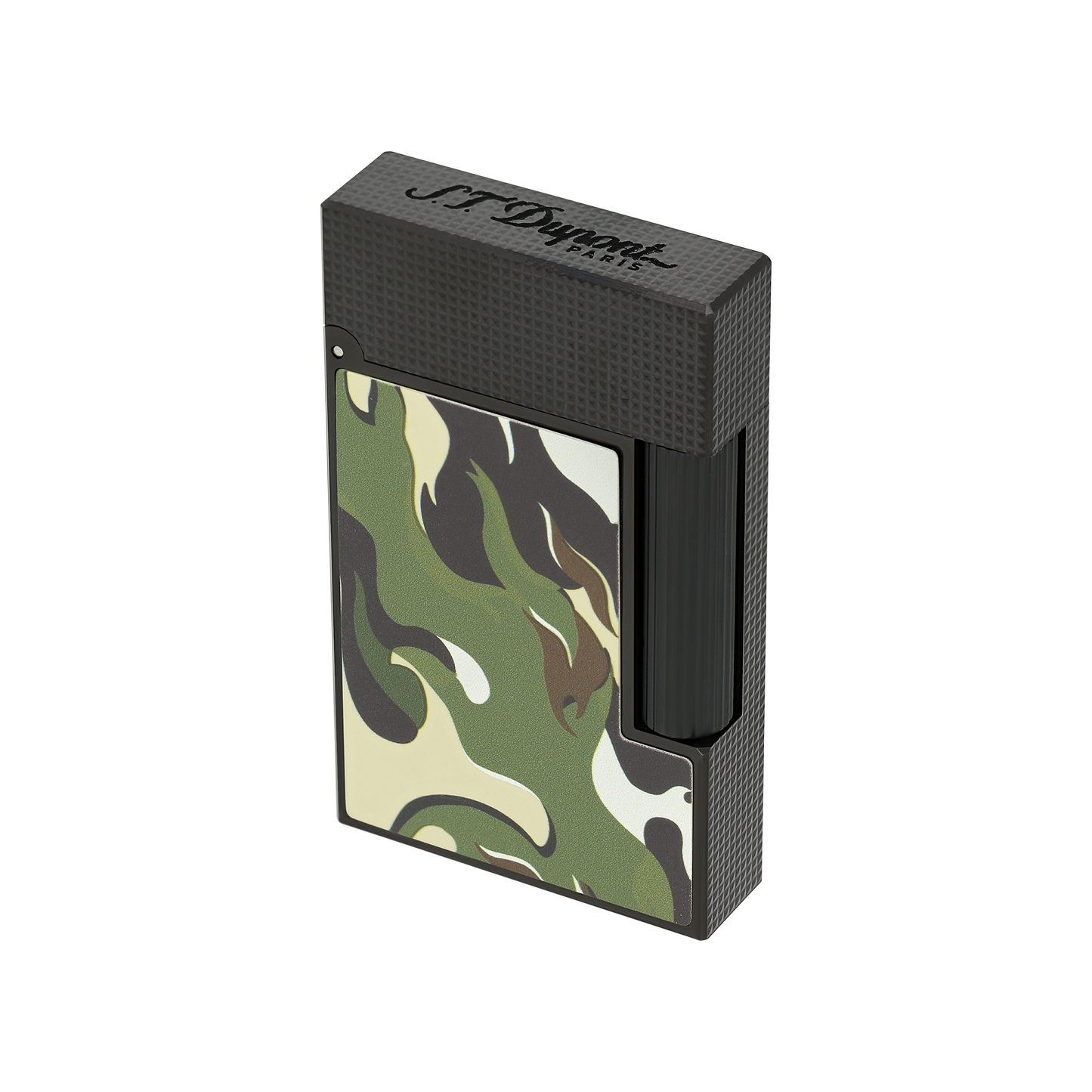 ST Dupont Ligne 2 Camo Lighter, Ltd. Edt., Khaki