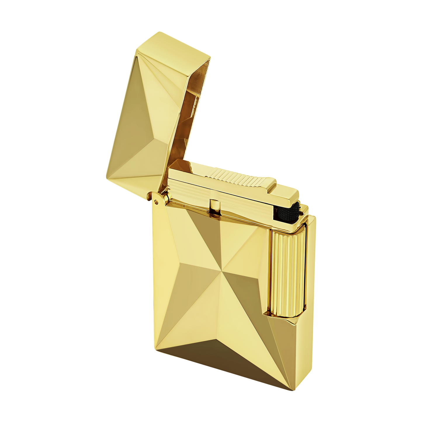 ST Dupont Lighter Ligne 2 Fire X, Ltd. Edt., Gold