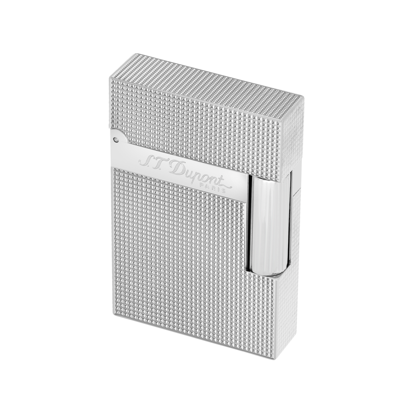 ST Dupont Feuerzeug Ligne 2 Ligne 2, Palladium, Ltd. Edt., Silver