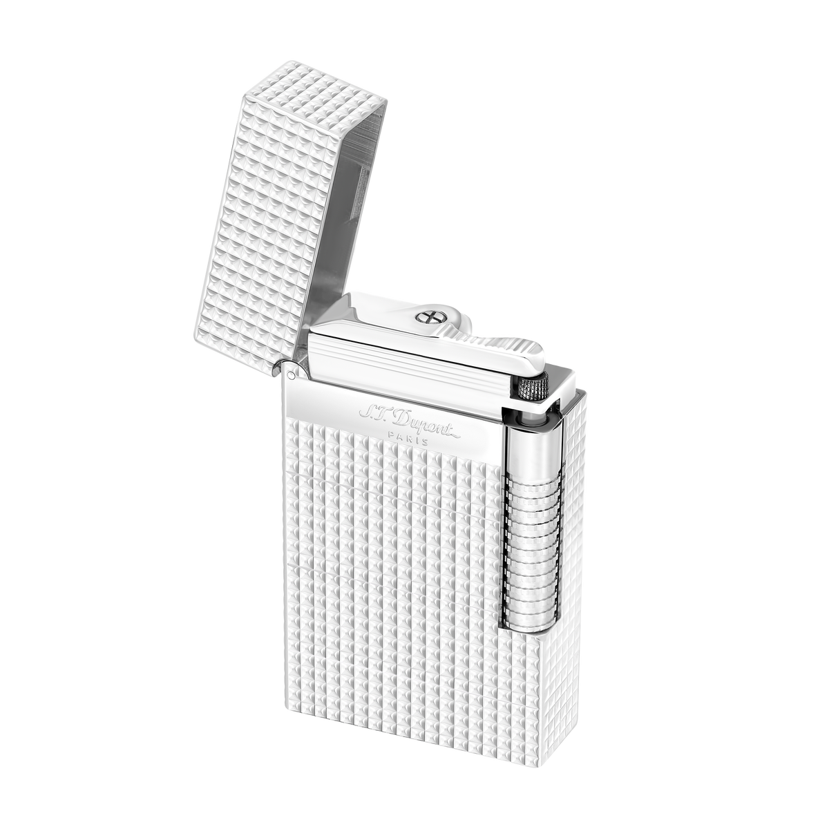 ST Dupont Feuerzeug Le Grand Dupont Le Grand S T Dupont, Palladium, Silver