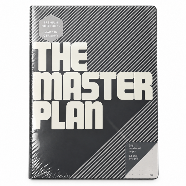 Nuuna, Notizbuch Graphic L, The Master Plan A5 dotted