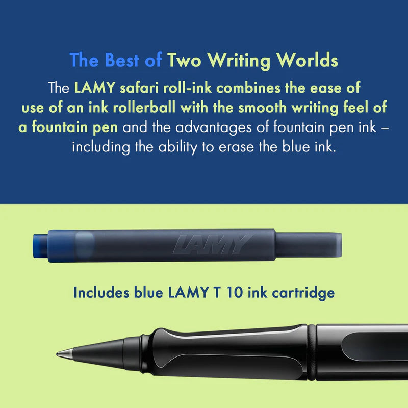 Lamy, Safari Tintenpatronenroller, Black