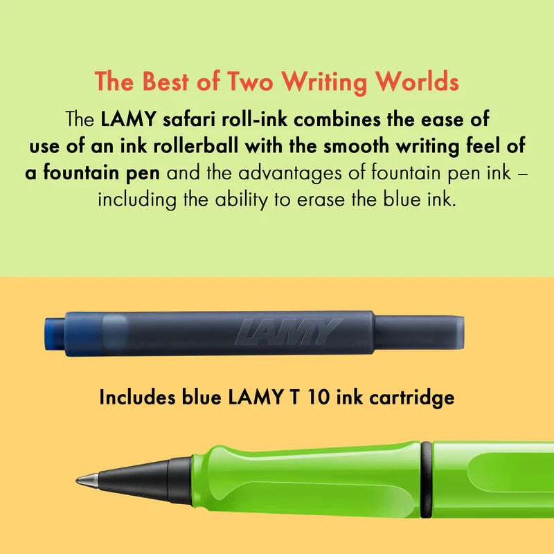 Lamy, Safari Tintenpatronenroller, Green
