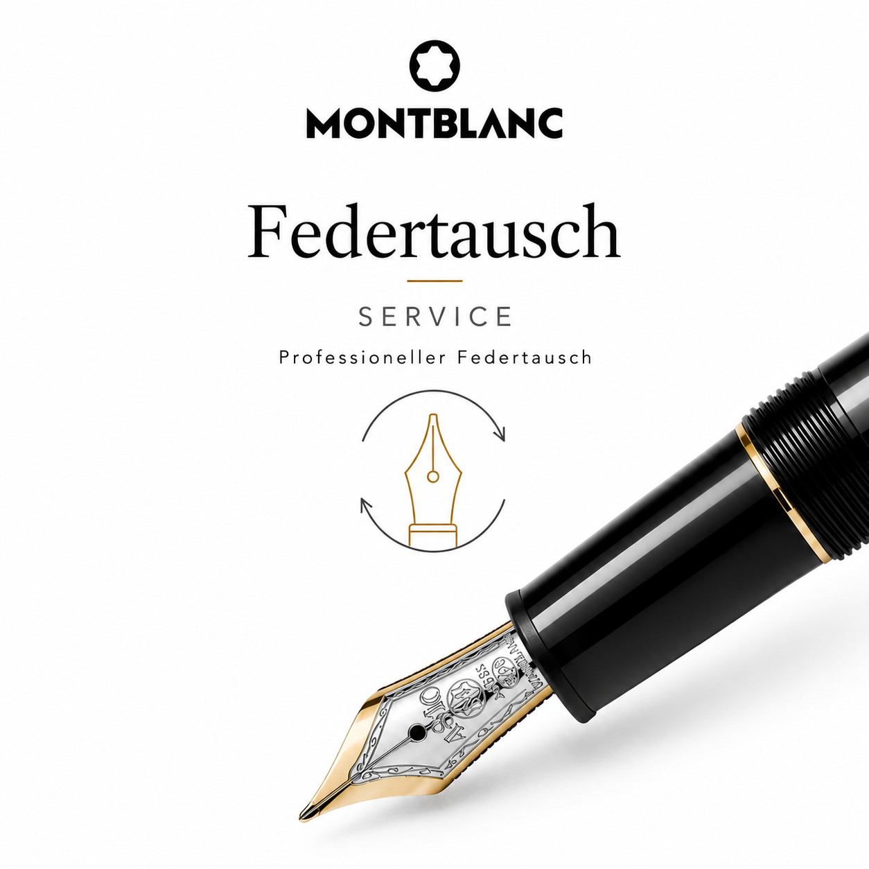 Montblanc Federtausch