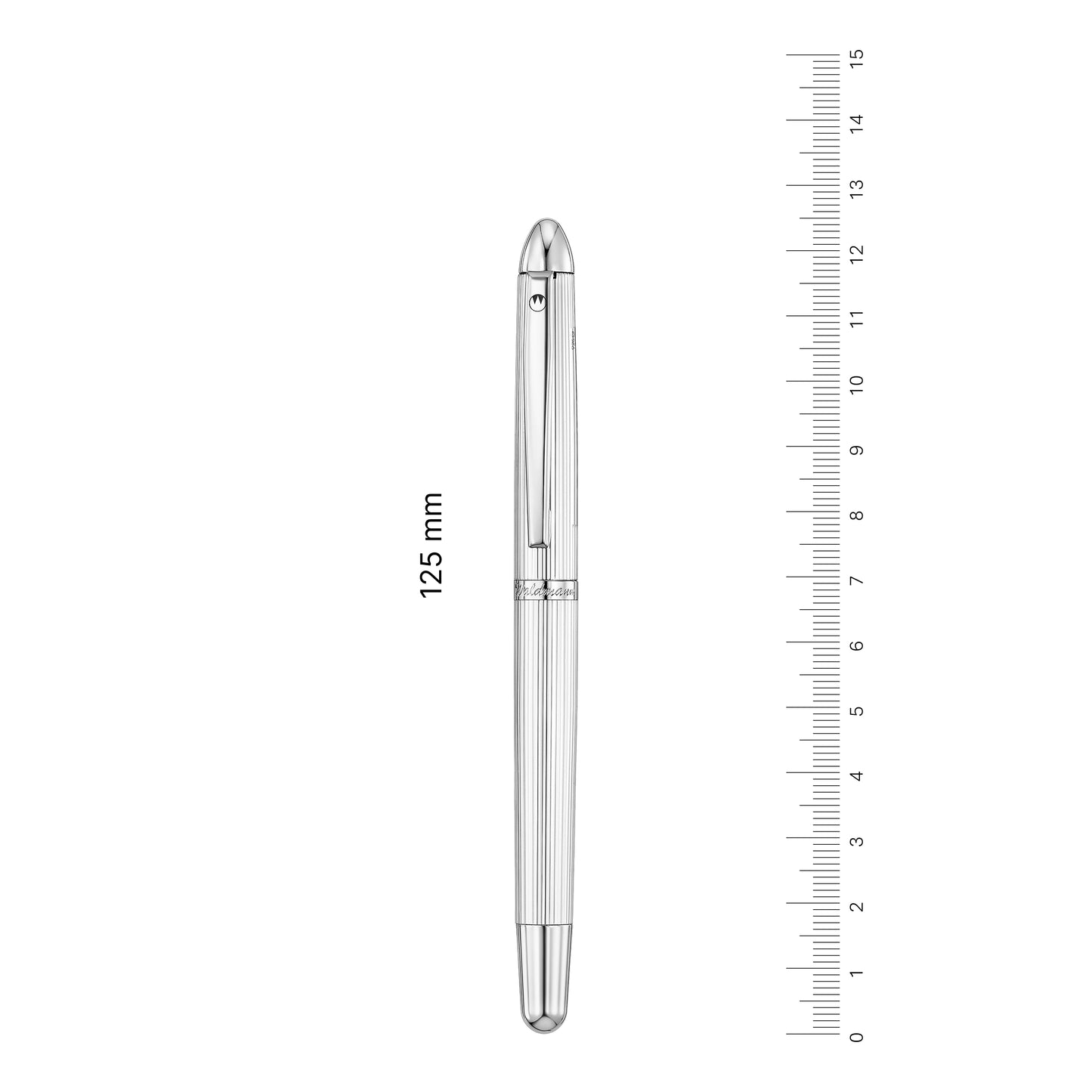 Waldmann, Pocket Füller, Linien, silber