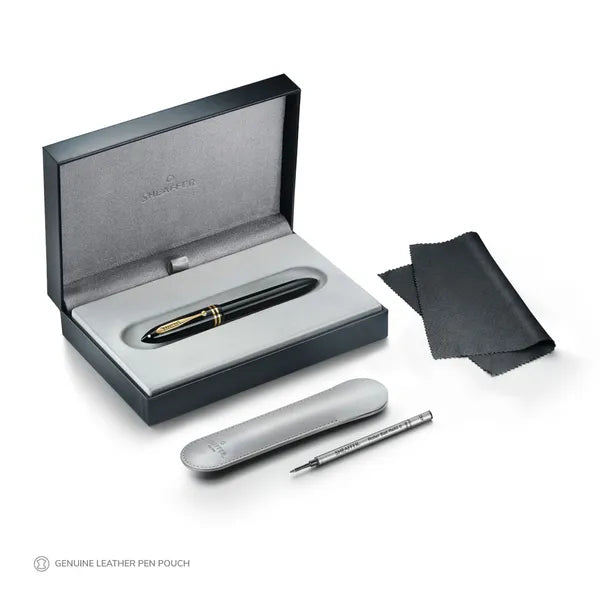 Stylo bille Sheaffer VFM Chrome, Noir
