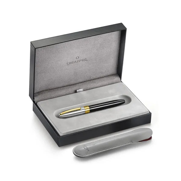 Stylo bille Sheaffer VFM Chrome, Noir