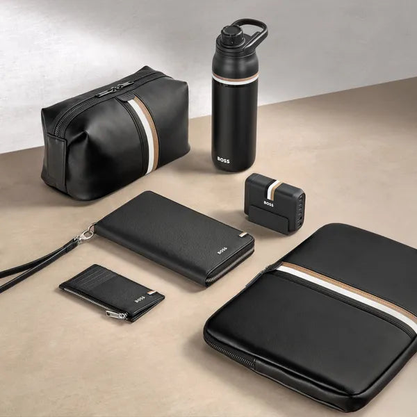 HUGO BOSS, Portefeuille, Noir iconique