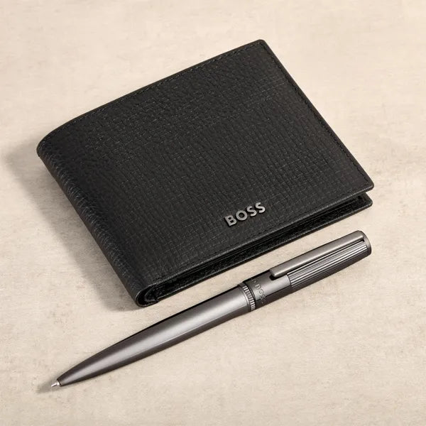 Portefeuille et porte-monnaie HUGO BOSS, Iconic Black