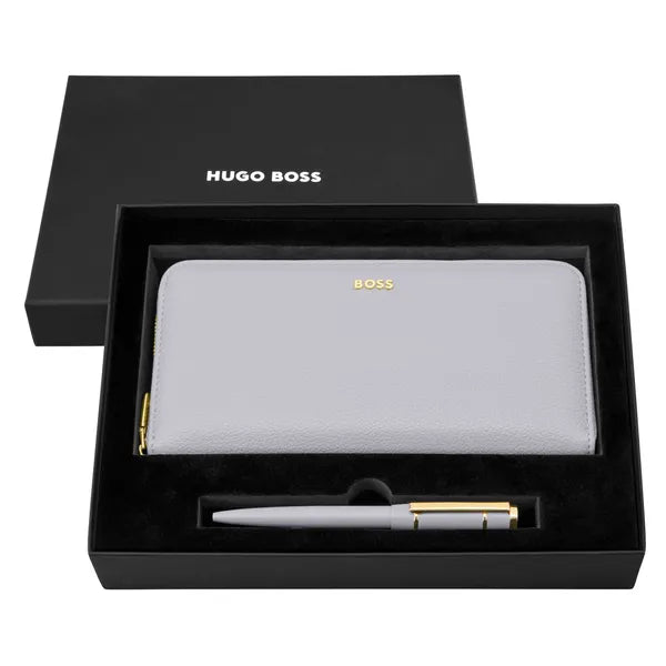 Stylo roller HUGO BOSS, stylo à bille Grid noir