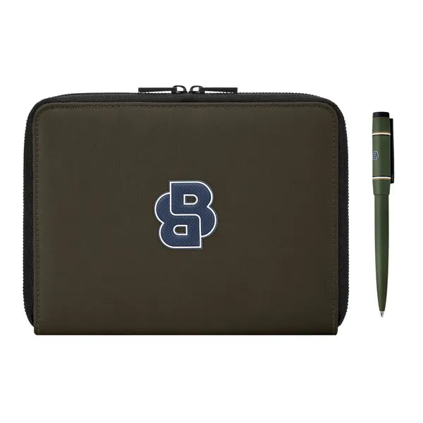 HUGO BOSS Rollerball Pen, Ballpoint Pen Grid Black