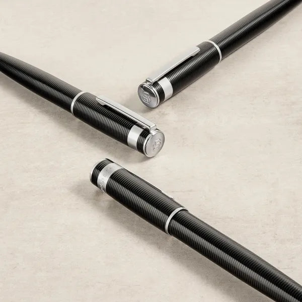 HUGO BOSS, Stylo-bille, Arche Iconic, Noir