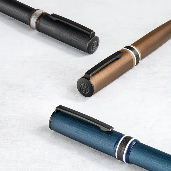HUGO BOSS, Stylo à bille, Arche Iconic, Camel