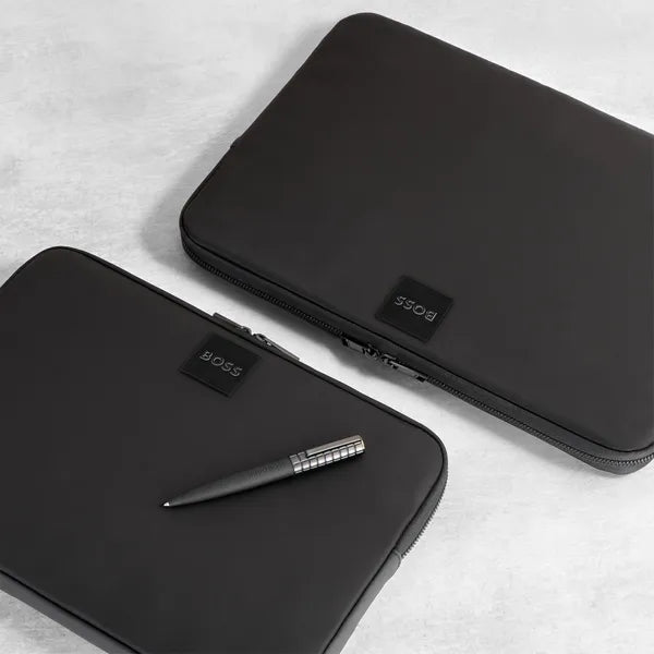 HUGO BOSS, Laptop hülle, White Edge, Black 13