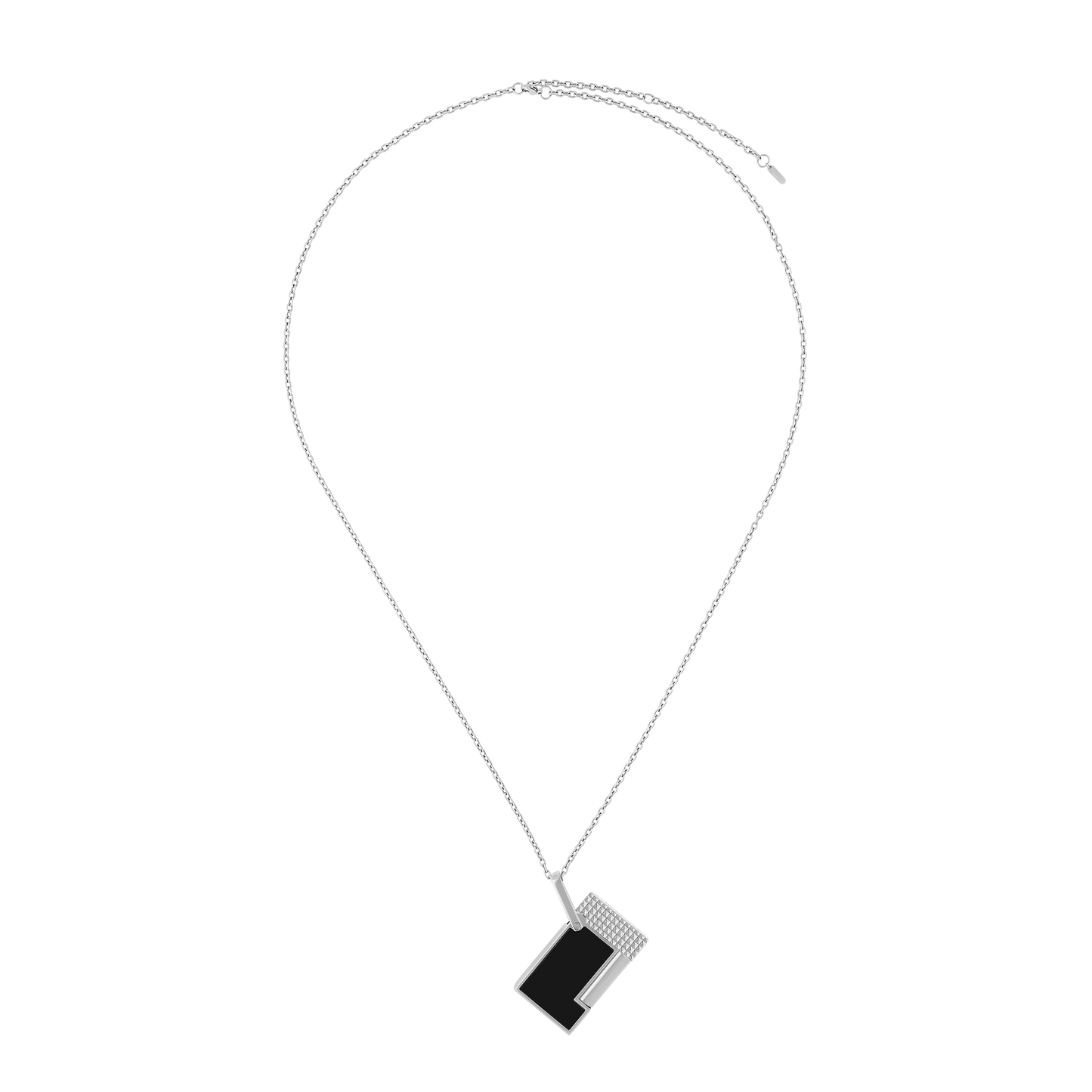 ST Dupont Lighter Necklace Silver