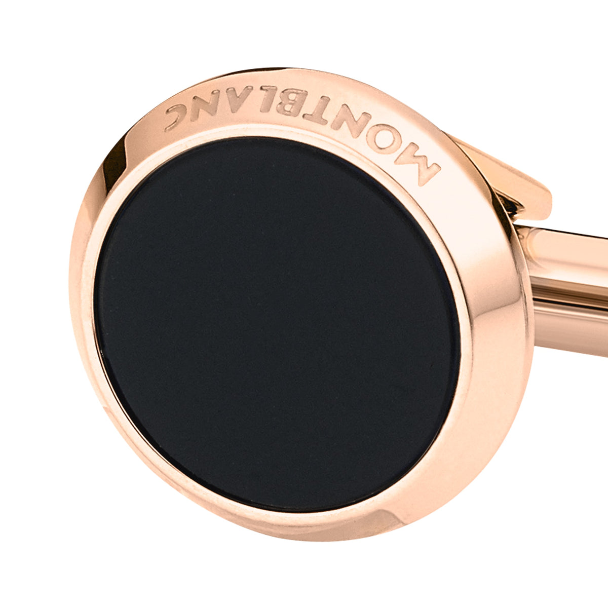 Montblanc Meisterstück Manschettenknöpfe mit Onyxintarsie (MB116663) – Ansicht 2