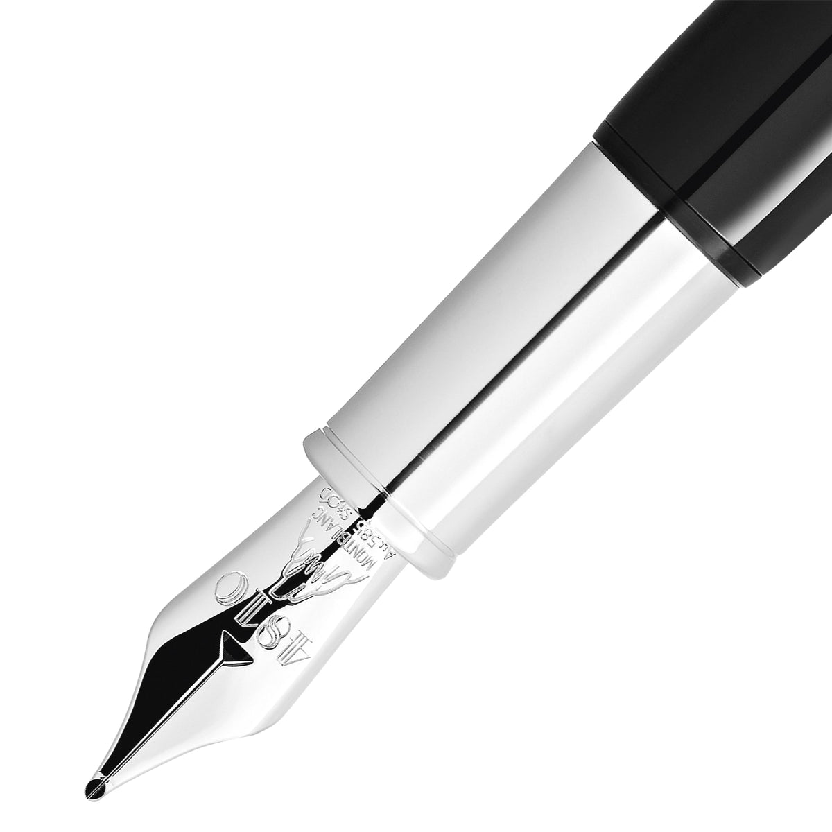 Montblanc Füllfederhalter Montblanc Heritage Rouge et Noir Baby Black – Ansicht 3