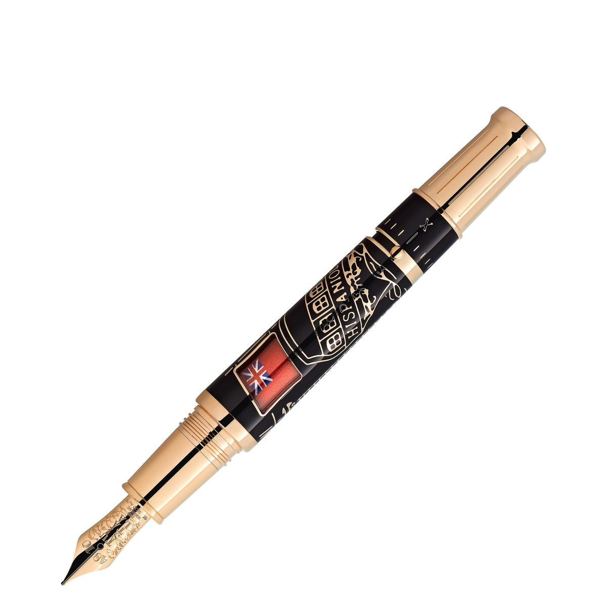 Montblanc Füllfederhalter Writers Edition Stevenson LE1883 Perlmutt – Ansicht 7