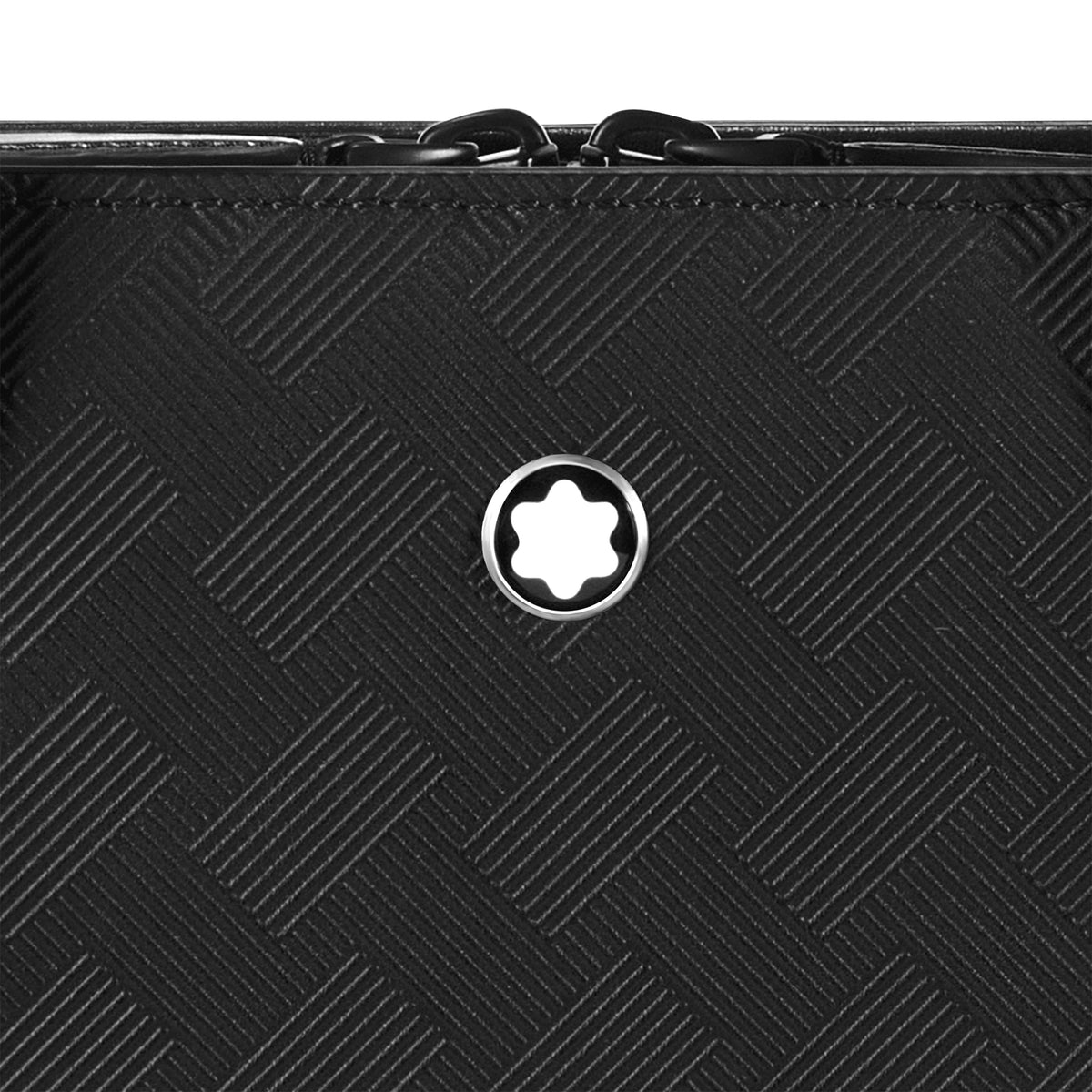 Montblanc Flache Schreibmappe aus Extreme Leder – Schwarz – Ansicht 8