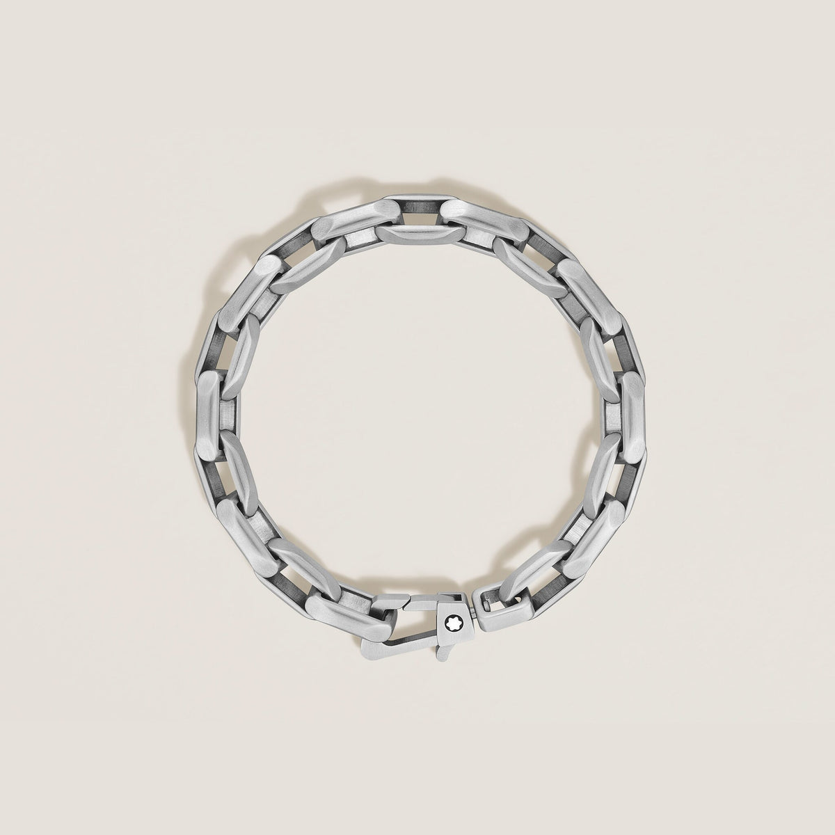 Montblanc Armband aus Edelstahl mit achteckiger Kette – Ansicht 3
