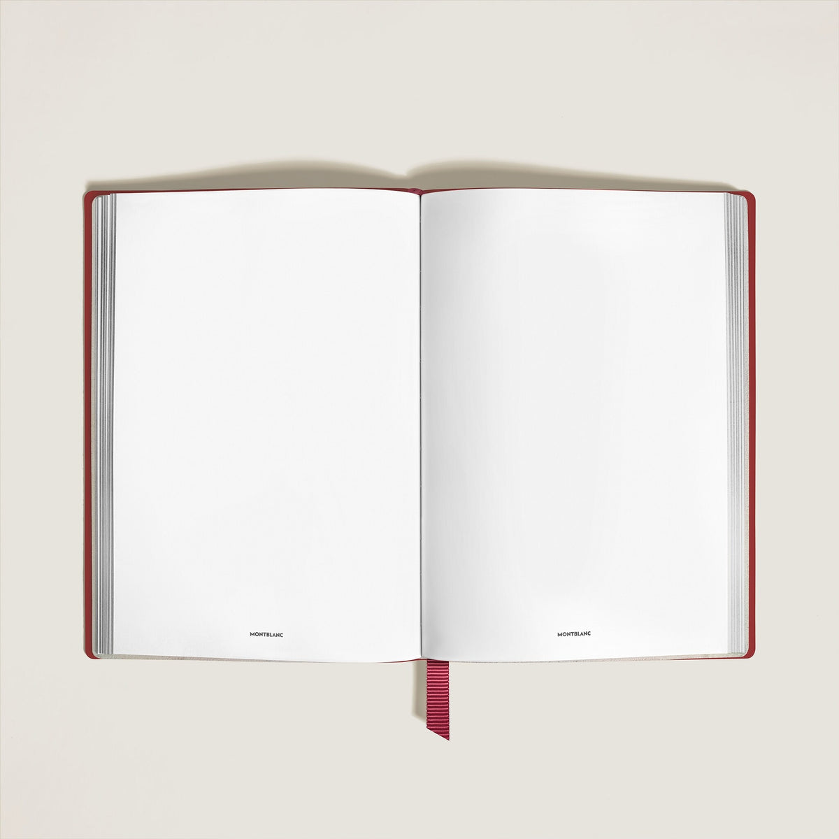 Montblanc Mittelgroßes Notizbuch aus Sartorial Leder Leere Seiten (MB134763) – Ansicht 2